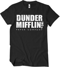 The Office Dunder Mifflin Inc. Logo T-Shirt Black