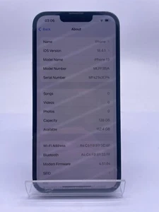 Apple iPhone 13 - Blue - 128GB - Unlocked - Afbeelding 1 van 8