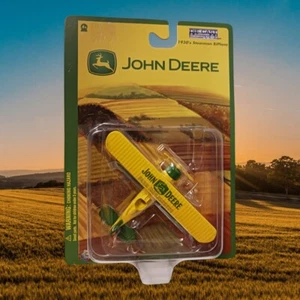 1930's John Deere Stearman Bi-Plane Diecast - 04266 - 2005 release - New - Picture 1 of 3