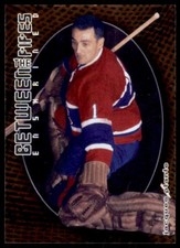 2001-02 Be a Player Between the Pipes Jacques Plante #136