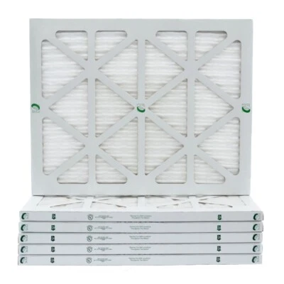 GLASFLOSS 21-1/2 x 23-5/16 x 1 MERV 10 Replacement Air Filters for Carrier, Bryant, Payne.