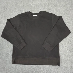 Kookai Jumper Womens 1 Black Long Sleeve Crew Neck Sweater Cotton Warm Size 1 - Picture 1 of 11