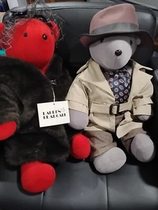 Humphrey Beargart & Lauren Bearcall, North American Bear Company 1983 Great Cond - Picture 1 of 22