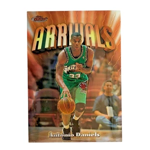 1997-98 Topps Finest ANTONIO DANIELS Rookie Arrivals Protective Coating #226 A10 - Picture 1 of 2