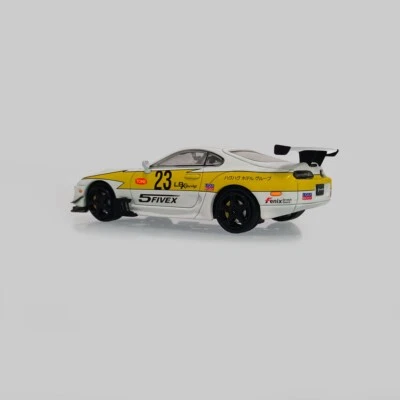 MJ 1/64 New Supra A80 Customized Diecast Toys Car Models Hobby Collection Gifts - Immagine 1 di 4