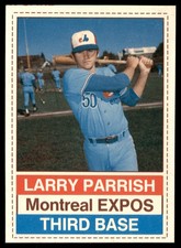 1976 Hostess Panel Single Larry Parrish #126 NM-MT Or Better Montreal Expos