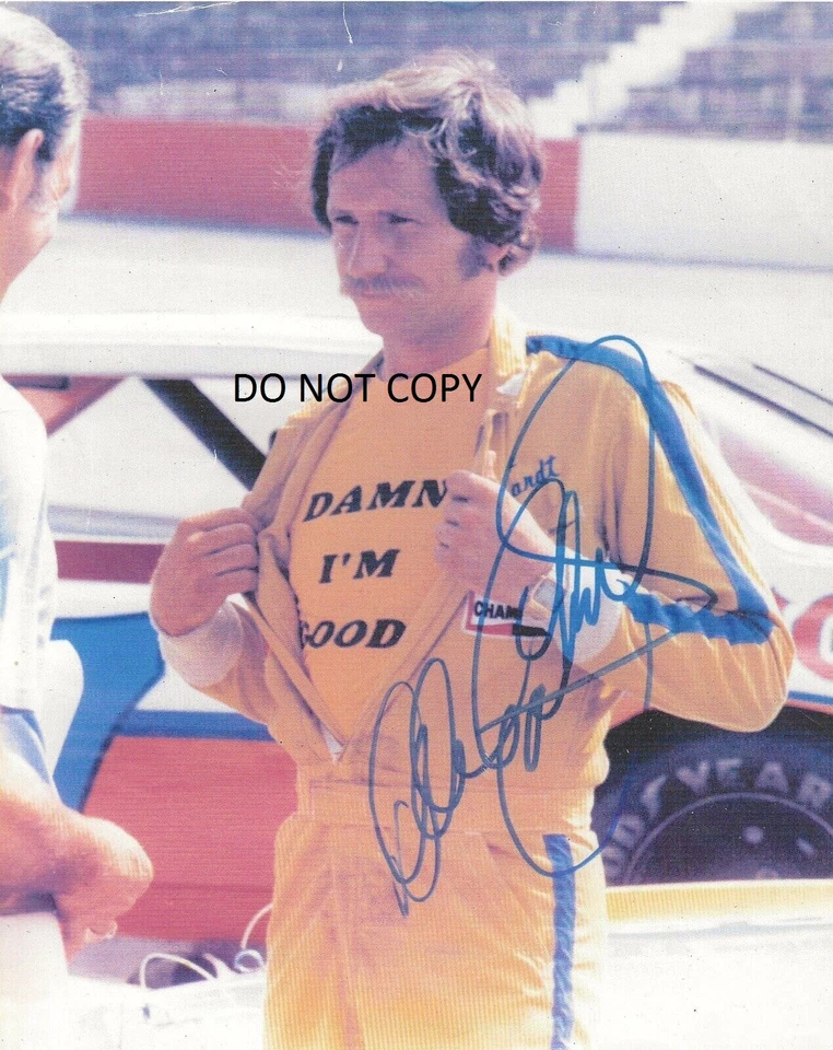 DALE EARNHARDT SR - NASCAR Autographed Signed 8x10 Reprint Photo #3 !! - Image 1 of 1