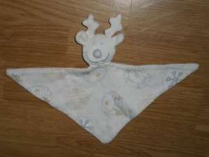 Kuscheltier Rentier Elan flach Dreieck weiß playing cold Timer flach Cocoon La Redoute - Bild 1 von 1