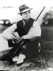 Foto Brillante Firmada 16x20 Sam Snead Golfista PGA Autenticada por la JSA - Imagen 1 de 4