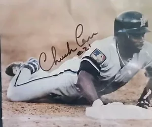 Fotografía 8x10 firmada por Chuck Carr con certificado de autenticidad - Imagen 1 de 7