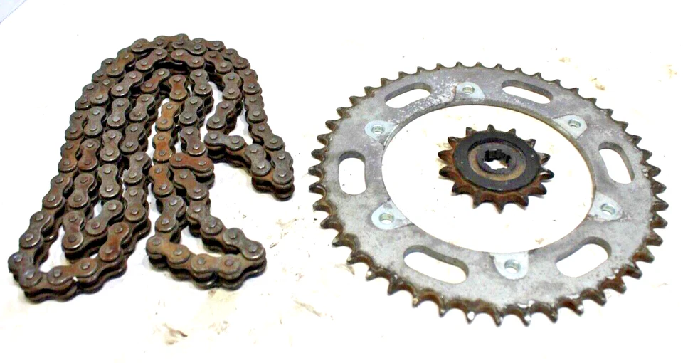 2007 Hyosung Comet GT 250 Front Rear Sprockets  and Chain - Image 1 of 1