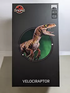 Jurassic World Velociraptor Artículo Scale Estatua 1/10 Iron Studio - Imagen 1 de 2