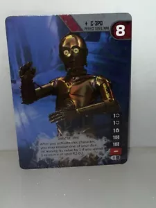 Star Wars Destiny Spark of Hope #077 C-3PO - Perfect Gentleman PROMO ARTIFIERY - Imagen 1 de 2
