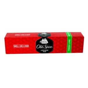 Old Spice Lather Lime Shaving Cream Fresh Smell like a Smooth Rich Man ( 70 gm) - Picture 1 of 1
