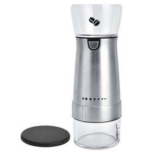 Coffee Bean Grinder Portable Stainless Steel Pepper Mill Electric For Condiments