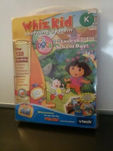VTech Whiz Kid Dora the Explorer Saves School Day NEW Learning System Read  - Picture 1 of 6