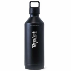 30oz Insulated Stainless Steel Vacuum Water Bottle - Black - Picture 1 of 5