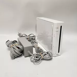 Pacchetto console gioco Nintendo Wii RVL-001 (USA) bianca (senza sensore di movimento) - Foto 1 di 7