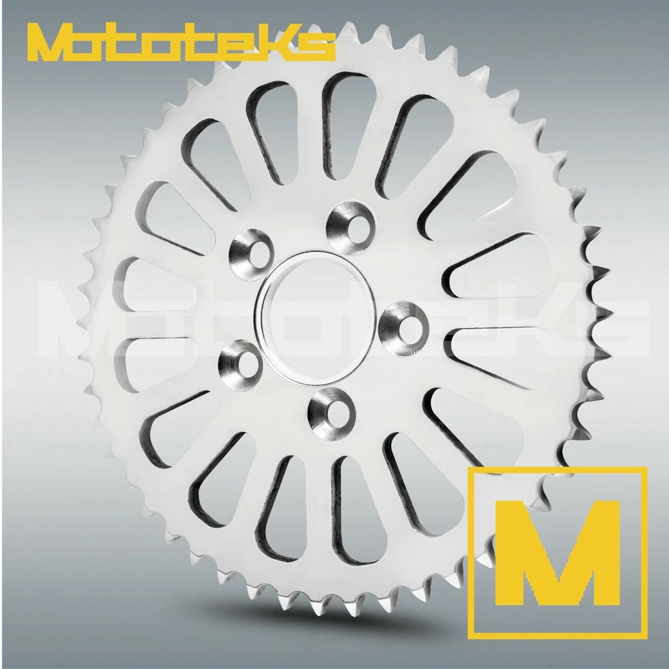Harley 48TH SPROCKET 不锈钢 适用于 Harley Davidson 型号 — 第 1/1 张图片