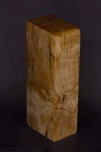 NATURAL STABILISED WOOD BLANK  128x50x35 mm - Picture 1 of 2