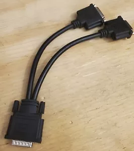 DMS-59 to Dual Displayport DP DVI VGA Converter Splitter Video Cable Adapter - Picture 1 of 5