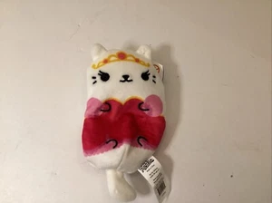 Katzen VS Pickles 4 Zoll Sitzsack Plüsch Neu mit Etikett "Prinzessin hübsche Pfoten" #173 - Bild 1 von 7