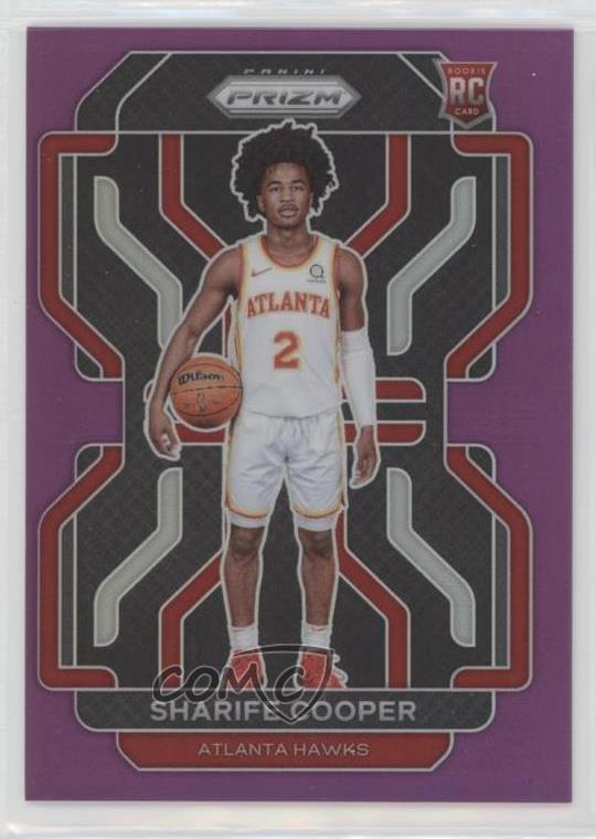 2021-22 Panini Prizm Purple Prizm 99/99 Sharife Cooper #280 Rookie RC
