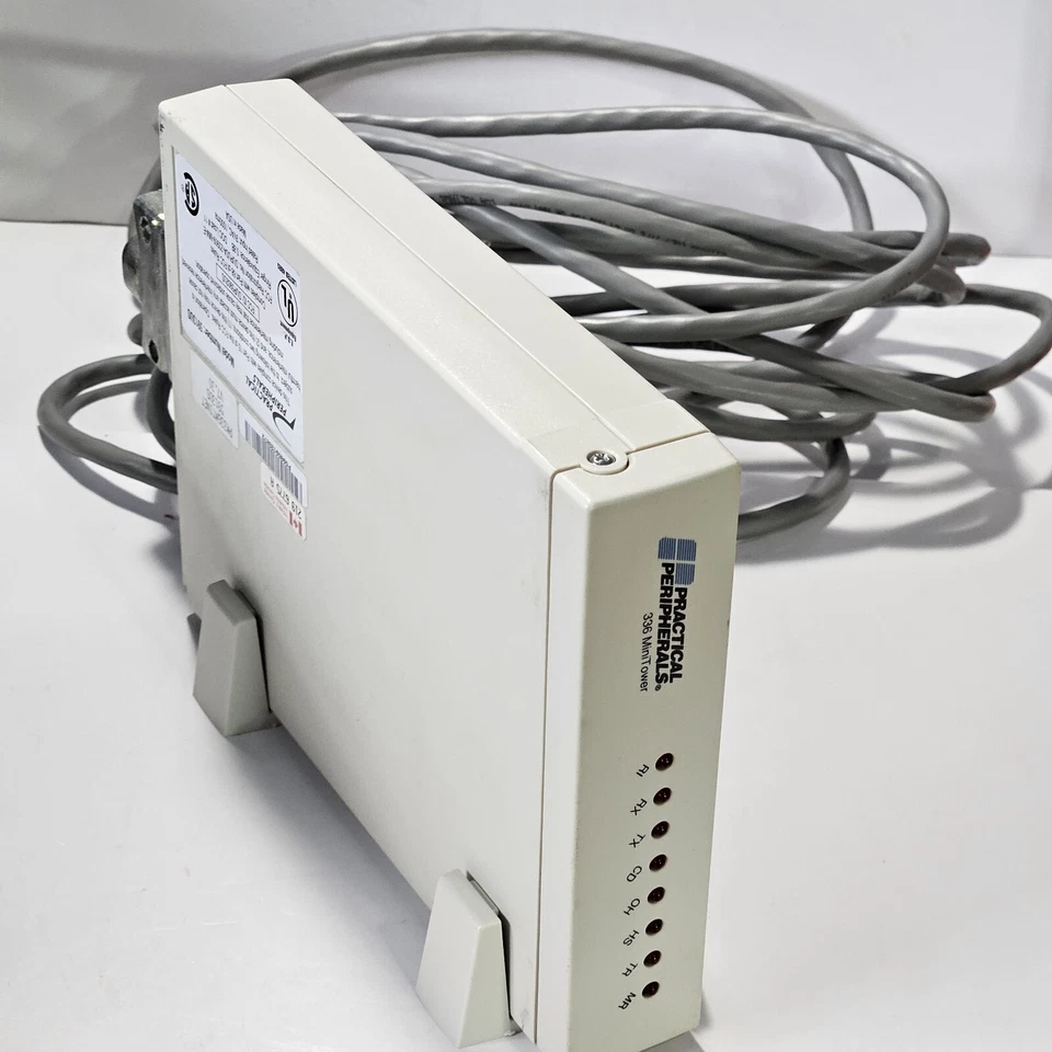 PRACTICAL PERIPHERALS 336 MiniTower 5913US Modem Cable Included E118830 - Image 1 of 4