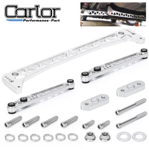 1 Set lower Lower Control Arm+Subframe Brace For 96-00 Honda Civic EK LCA - Picture 1 of 10