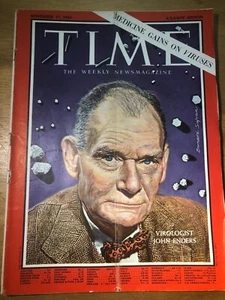 TIME Magazine November 17 1961 Virologist John Enders Virus Influenza Pandemic - Imagen 1 de 12