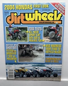 Dirt Wheels Magazine October 2003 - Picture 1 of 1