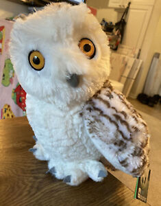 WWF Adoption Wild Republic plush Snowy Owl 12" w/ Tag