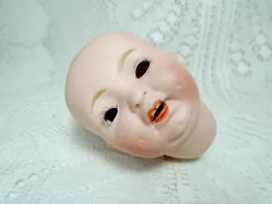 Cabeza de muñeca antigua bisque, J.D. Kestner, 3,3" - 84 mm, Alemania - Imagen 1 de 5
