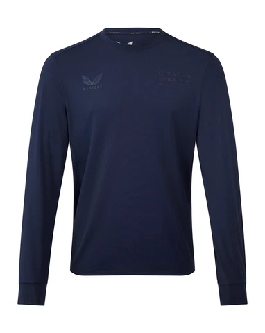 Red Bull Racing Castore F1 Men's Sweatshirt - Navy Cover