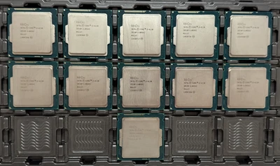 Lote de 11 Intel Core i3-4130@3.40GHz SR1NP (10) i3-4130T@2.90GHz SR1NN Usados Foto 1 de 4