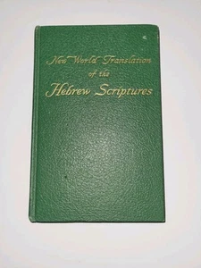 NEW WORLD TRANSLATION OF THE HEBREW SCRIPTURES Vol 2 1955 1st Ed WATCHTOWER Book - Picture 1 of 14