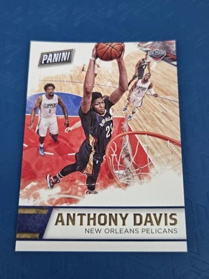 2016 Panini Father's Day #22 Anthony Davis Pelicans Basketball Card 9H - Image 1 of 2