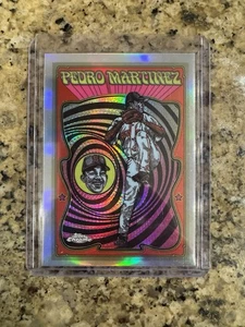 2025 Topps Chrome Pedro Martinez Ultra Violet SSP MLB - Picture 1 of 3