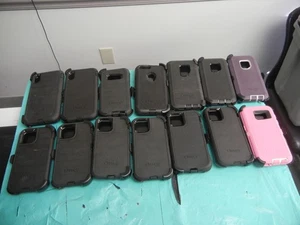 Lot of 14 Otterbox Cases with Holsters Iphones and Androids NO BOXES - Picture 1 of 12
