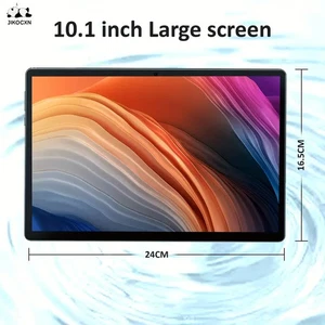 Cheap Android 13 Tablet JKOCXN 10 Inch 2GB RAM 64GB quad-core Black - Picture 1 of 6