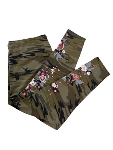 Johnny Was Leggings Camouflage bestickt Blumen JW LOS ANGELES Überziehhose 3X - Bild 1 von 7