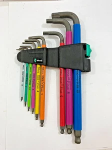 Wera 950/9 Hex-Plus Multicolor 2 L-Key Set Metric 05133164001 - Imagen 1 de 4