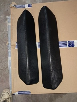 🔥1975-1980 AMC Pacer Panel Puerta Apoyabrazos-Conductor-Pasajero-OEM-Negro-Bonito! Foto 1 de 4