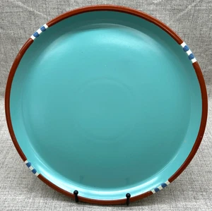 Dansk Mesa Türkis 13" Runde Hackplatte Servierplatte Geschirr Japan - Bild 1 von 5
