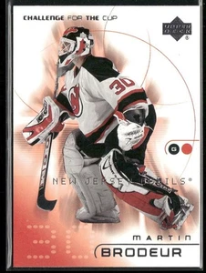 2001-02 Upper Deck Challenge for the Cup Martin Brodeur #50 New Jersey Devils - Picture 1 of 2