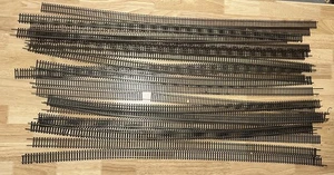 Atlas HO 36" Code 100 Flex Track Lot of 20 Fair Condition Some Damaged - Picture 1 of 8