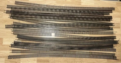 Atlas HO 36" Code 100 Flex Track Lot of 20 Fair Condition Some Damaged - Image 1 of 4