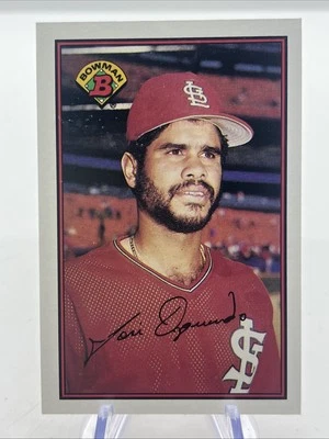 1989 Bowman - Jose Oquendo #438 - Image 1 of 2