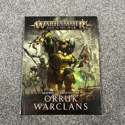 Warhammer: Age of Sigmar - Orruk Warclans (Hardback 2019 Games Workshop) - Image 1 of 2