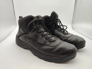 Timberland-White Ledge Mid Waterproof Black Hiking Boots-12122-Mens Size 13-NICE - Picture 1 of 14